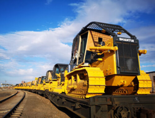 Congratulations to shantui russian new bulk order for 100 units bulldozers